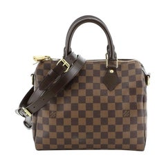 Louis Vuitton Speedy Bandouliere Bag Damier 25