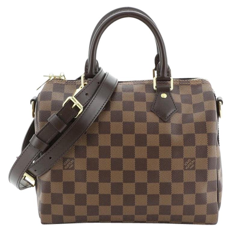 Louis Vuitton Speedy Bandouliere Bag Damier 25
