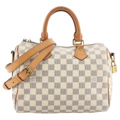 Louis Vuitton Speedy Bandouliere Bag Damier 25