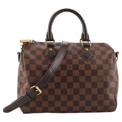 Louis Vuitton Speedy Bandouliere Bag Damier 25