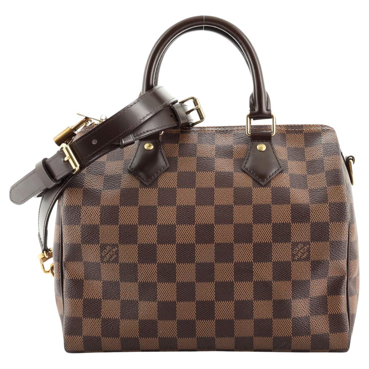 Louis Vuitton Speedy Bandouliere Bag Damier 25