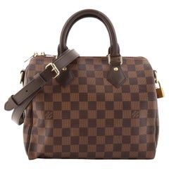 Louis Vuitton Speedy Bandouliere Bag Damier 25