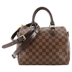 Louis Vuitton Speedy Bandouliere Bag Damier 25