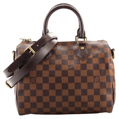 Louis Vuitton Speedy Bandouliere Bag Damier 25