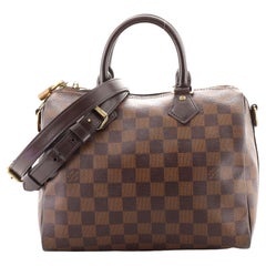 Used Louis Vuitton Speedy Bandouliere Bag Damier 25