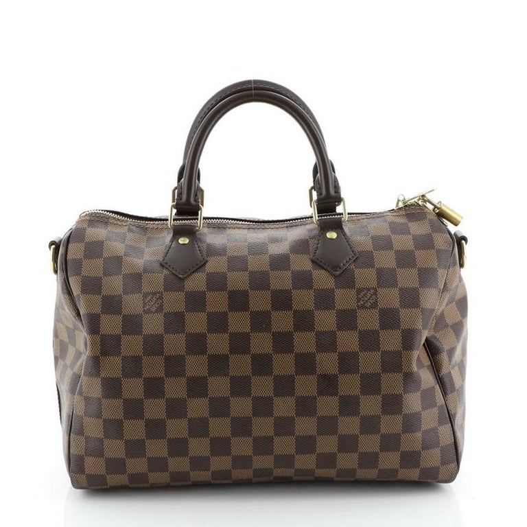 Louis Vuitton Speedy Bandouliere Bag Damier 30 at 1stdibs