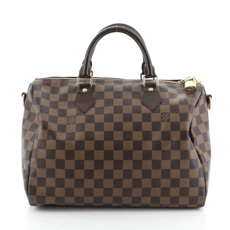 Louis Vuitton Speedy Bandouliere Bag Damier 30 For Sale at 1stdibs