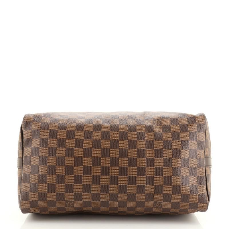 Louis Vuitton Speedy Bandouliere Bag Damier 30 In Good Condition In NY, NY