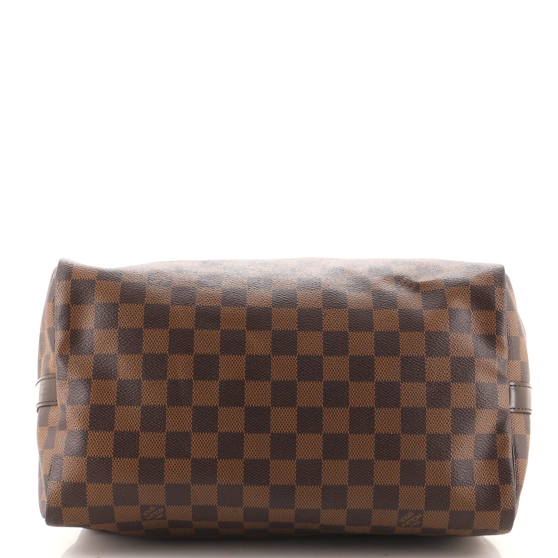 Women's or Men's Louis Vuitton Speedy Bandouliere Bag Damier 30 For Sale