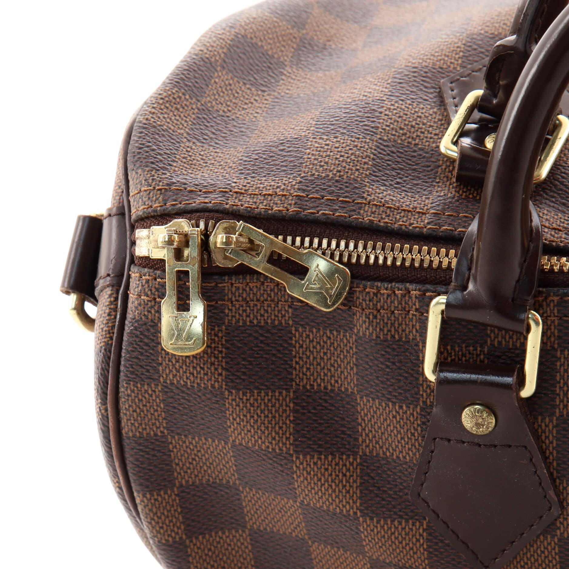Women's or Men's Louis Vuitton Speedy Bandouliere Bag Damier 30