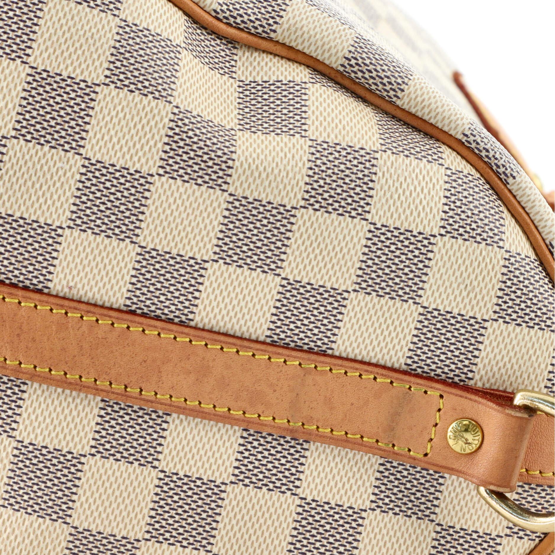 Louis Vuitton Speedy Bandouliere Bag Damier 30 In Fair Condition In NY, NY