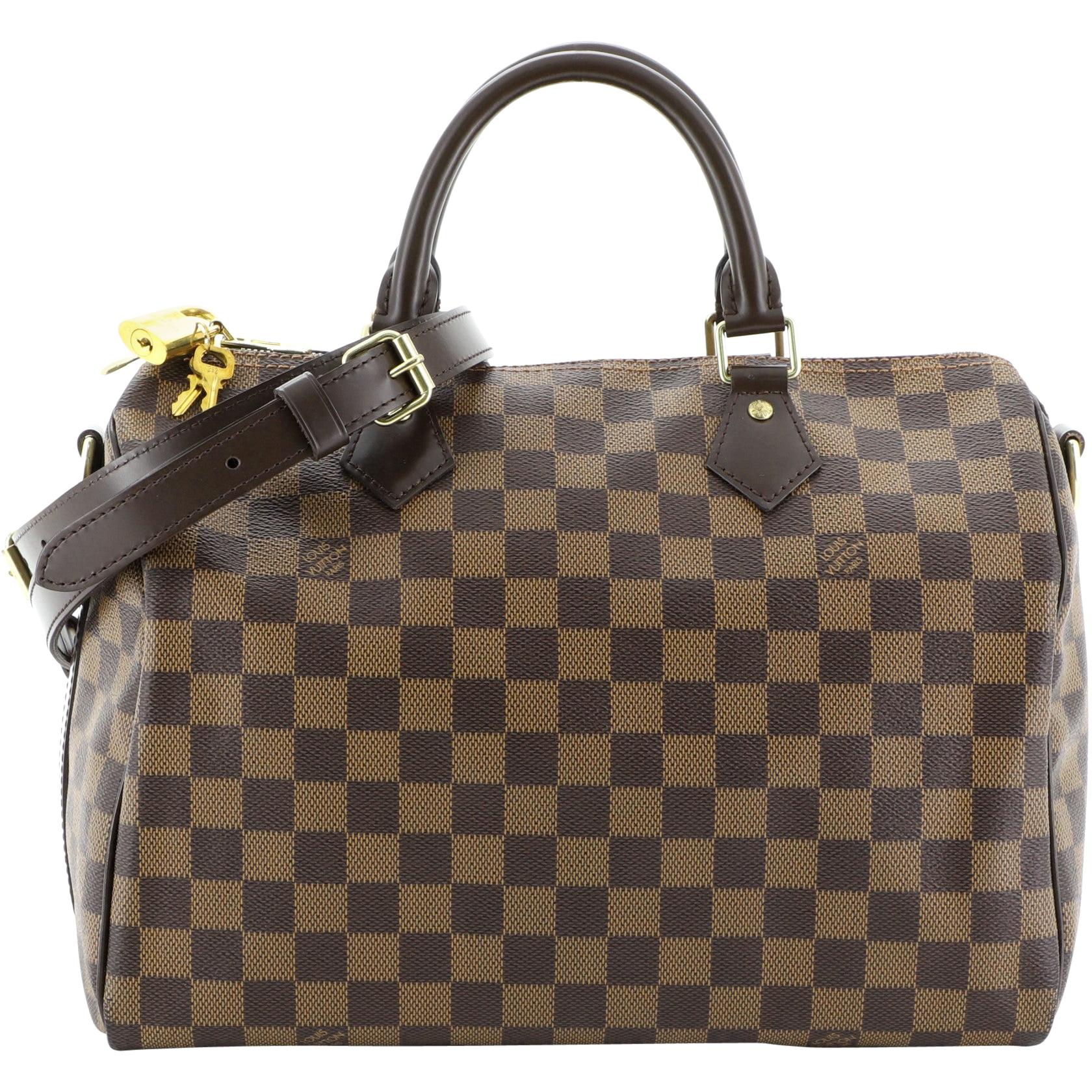 Louis Vuitton Speedy Bandouliere Bag Damier 30,