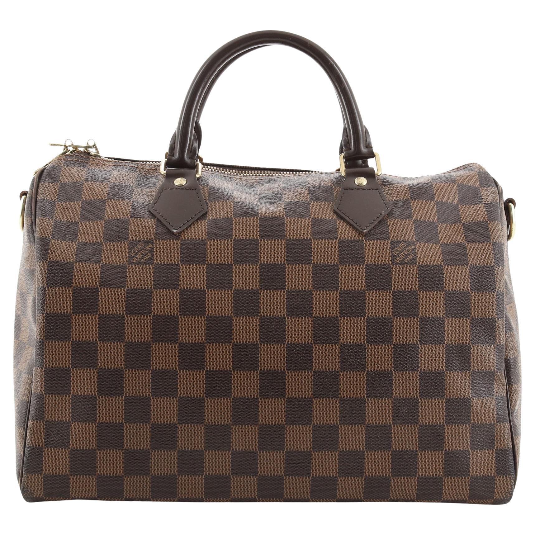 Louis Vuitton Speedy Bandouliere Bag Damier 30