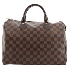 Louis Vuitton Speedy Bandouliere Tasche Damier 30