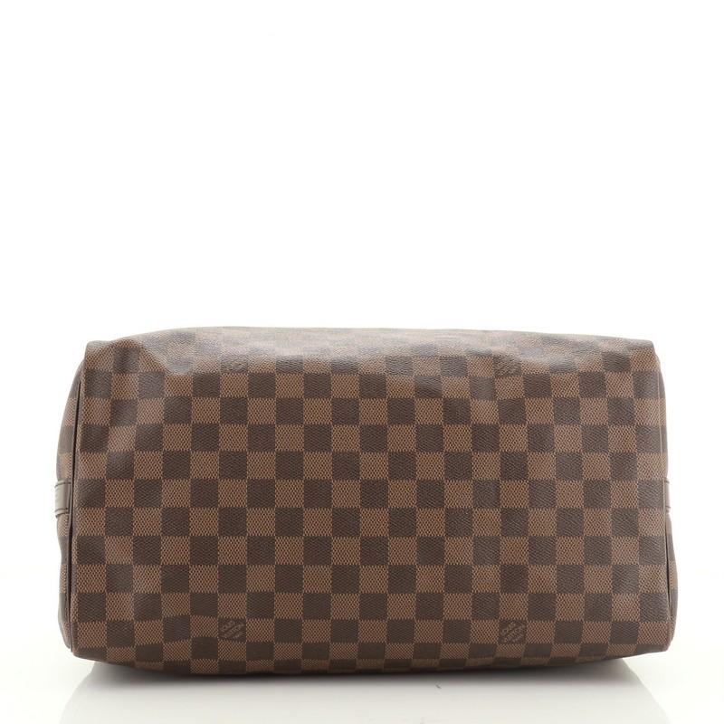 Louis Vuitton Speedy Bandouliere Bag Damier 35 In Good Condition In NY, NY