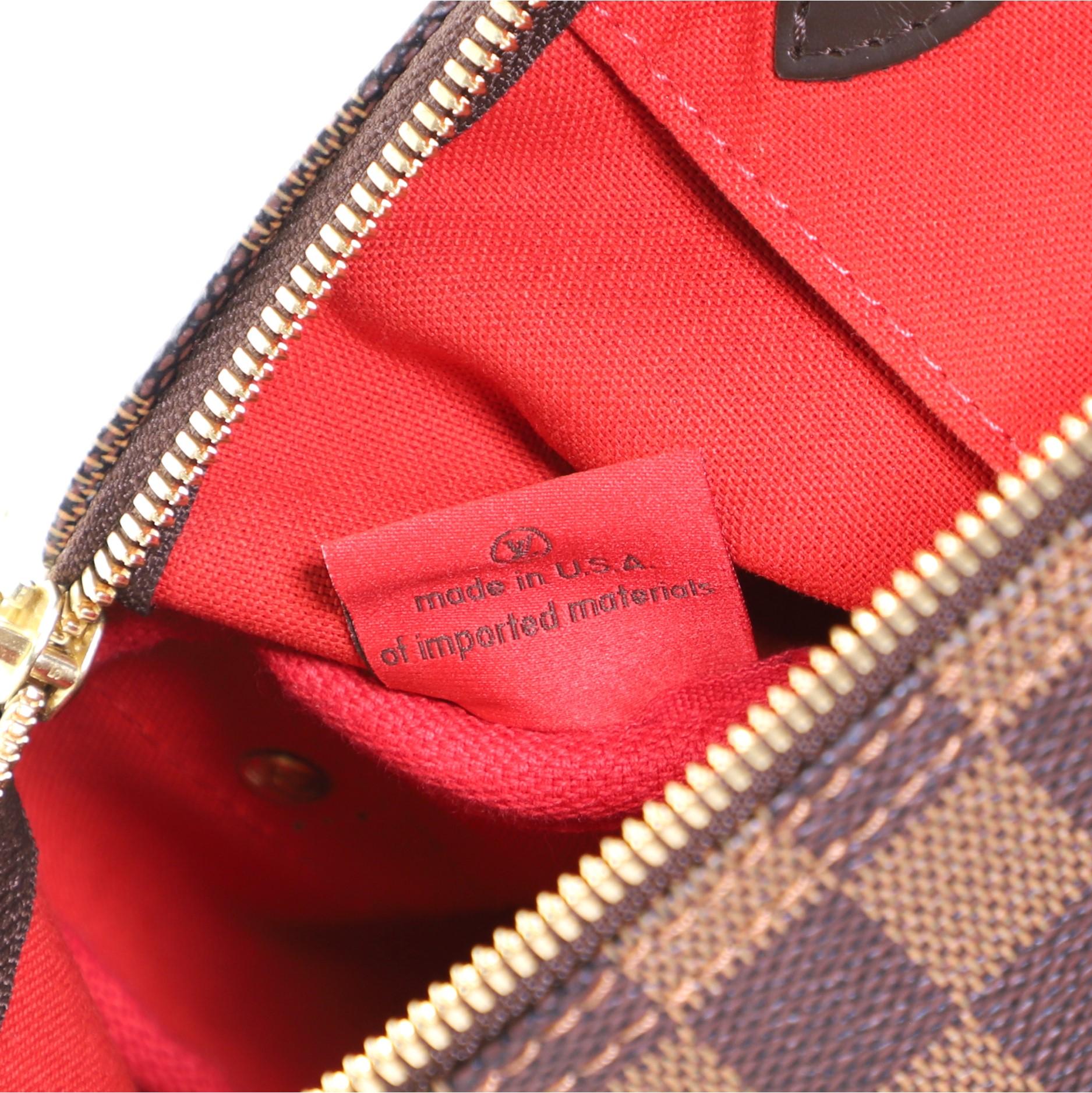 Black Louis Vuitton Speedy Bandouliere Bag Damier 35