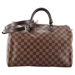 Louis Vuitton Speedy Bandouliere Bag Damier 35
