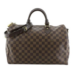 Louis Vuitton Speedy Bandouliere Bag Damier 35