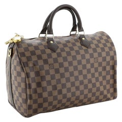Used Louis Vuitton  Speedy Bandouliere Bag Damier 35