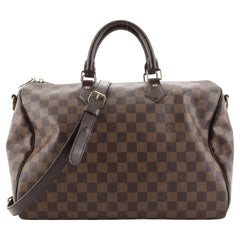 Louis Vuitton Speedy Bandouliere Bag Damier 35