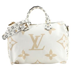 Louis Vuitton Speedy Bandouliere Bag Limited Edition Colored Monogram Gia