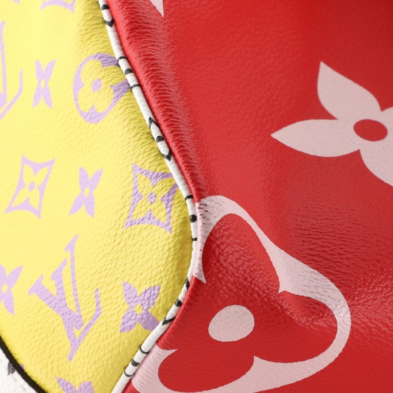 Louis Vuitton Rouge Giant Colored Monogram Canvas Speedy Bandouliere 30 Bag  at 1stDibs