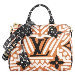 Louis Vuitton Speedy Bandouliere Bag Limited Edition Crafty