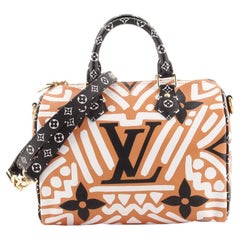 Louis Vuitton Speedy Bandouliere Bag Limited Edition Crafty Monogram Gia