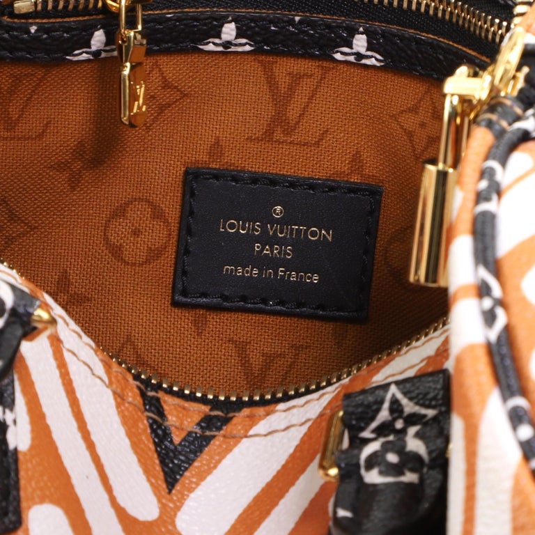 Louis Vuitton : Speedy Bandouliere Bag Limited Edition Crafty Monogram Giant  25 at 1stDibs