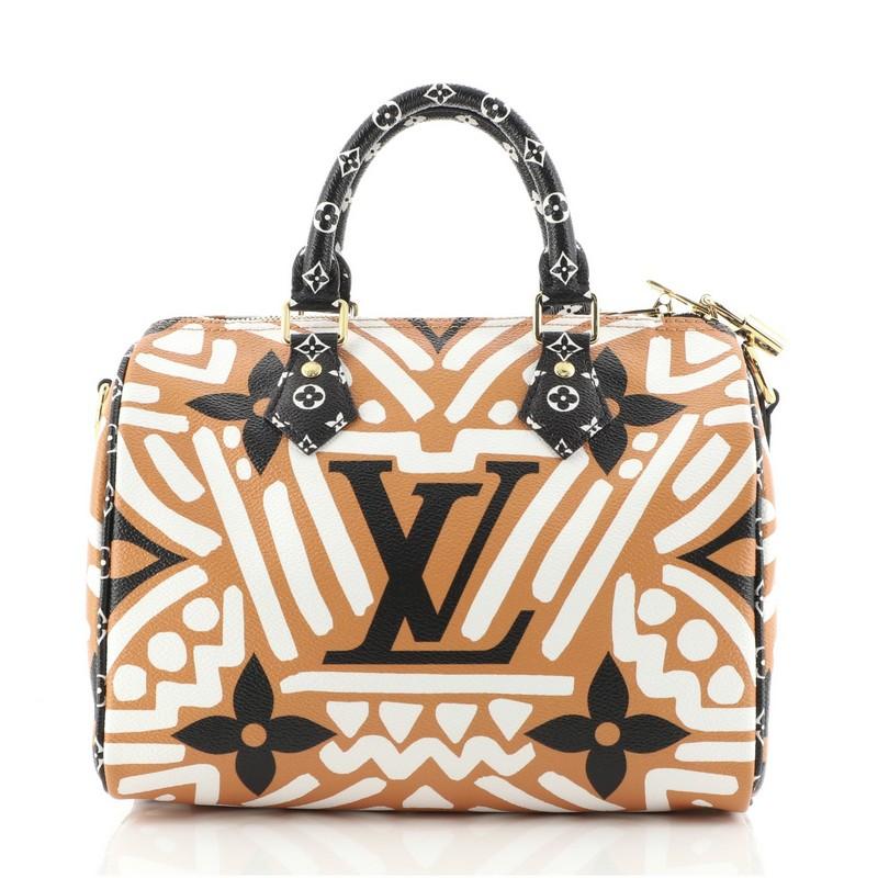 Louis Vuitton Speedy Bandouliere Bag Limited Edition Crafty Monogram Gian In Good Condition In NY, NY