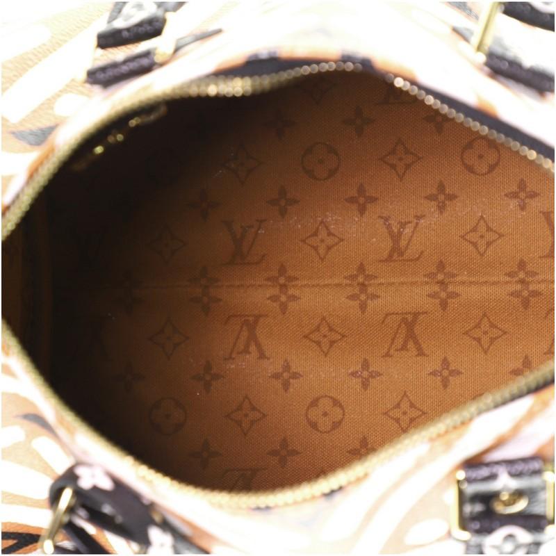 Louis Vuitton Speedy Bandouliere Bag Limited Edition Crafty Monogram Gian 1