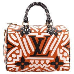 Louis Vuitton : Speedy Bandouliere Bag Limited Edition Crafty Monogram Giant 25