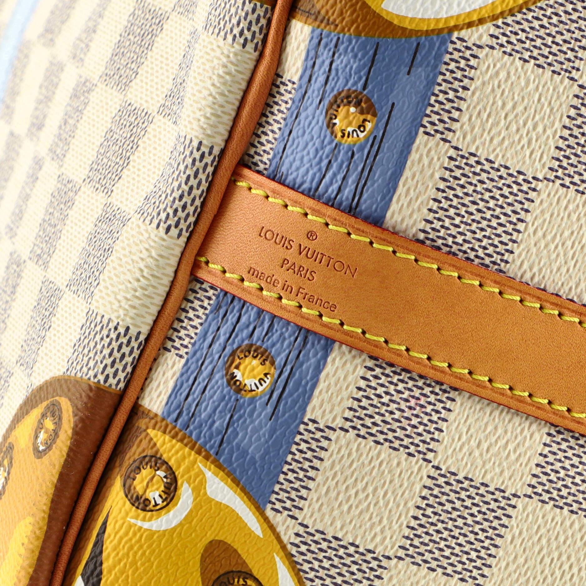 Louis Vuitton Speedy Bandouliere Bag Limited Edition Damier Summer Trunks 30 2