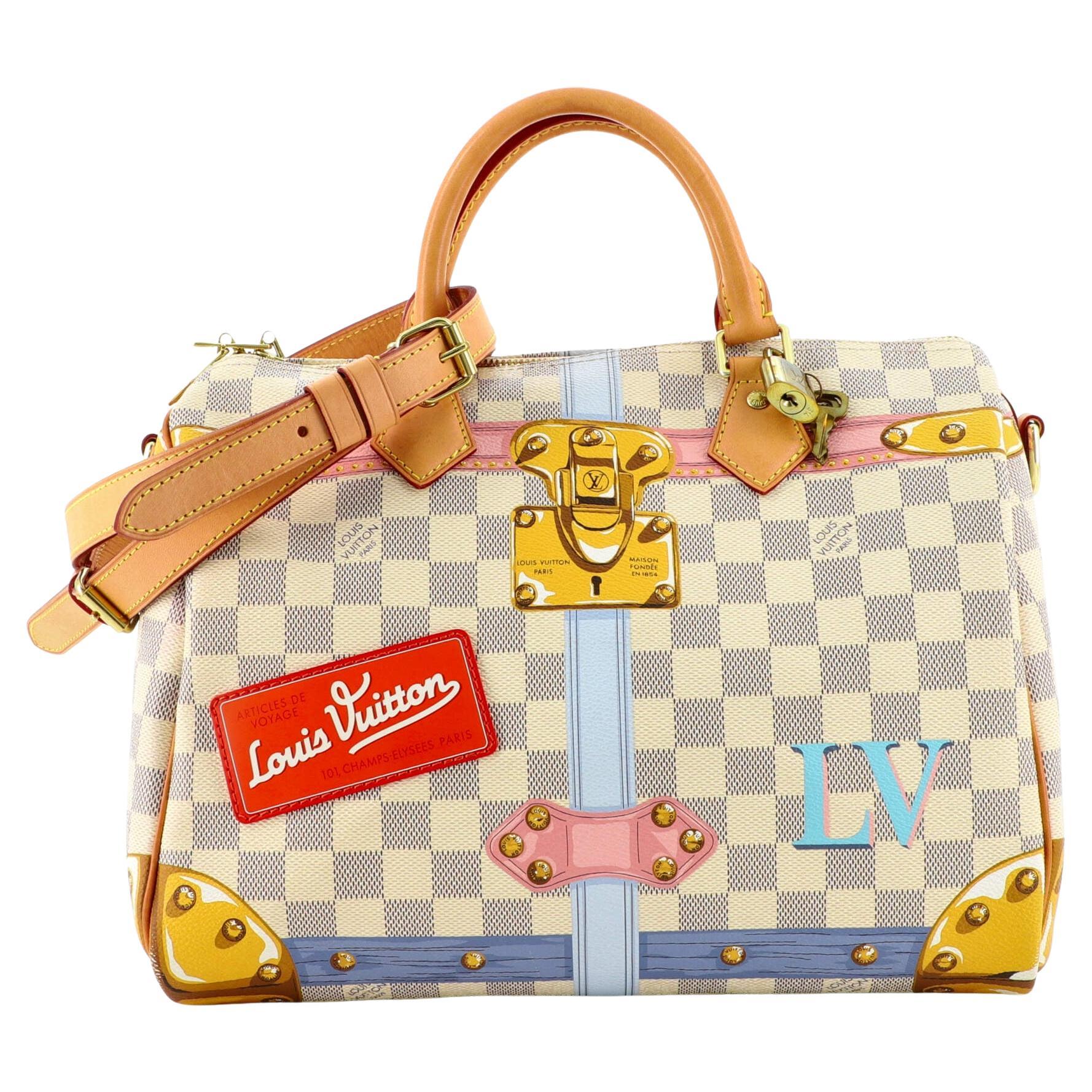 LOUIS VUITTON Monogram Summer Trunks Speedy Bandouliere 30