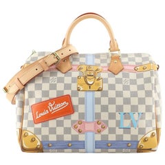 Louis Vuitton Speedy Bandouliere Bag Limited Edition Damier Summer Trunks