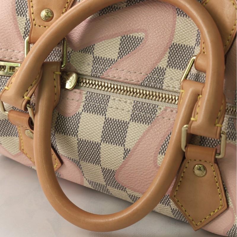 Louis Vuitton Speedy Bandouliere Bag Limited Edition Damier Tahitienne 30 In Good Condition In NY, NY