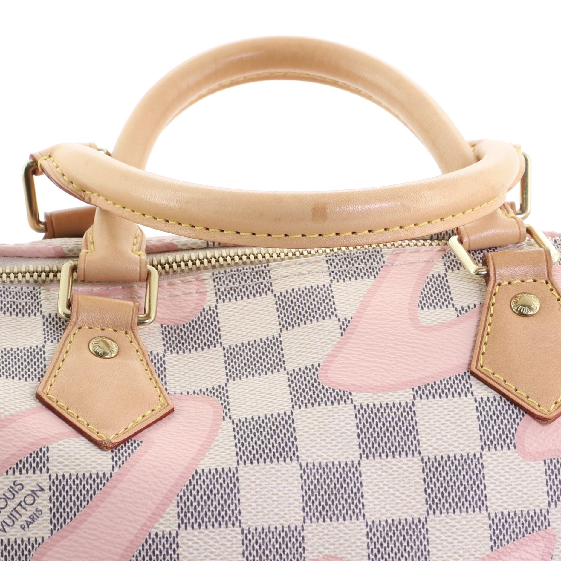 Louis Vuitton Speedy Bandouliere Bag Limited Edition Damier Tahitienne 30 2