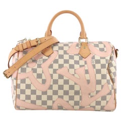 Louis Vuitton Speedy Bandouliere Bag Limited Edition Damier Tahitienne 30