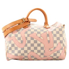 Louis Vuitton Speedy Bandouliere Bag Limited Edition Damier Tahitienne 30