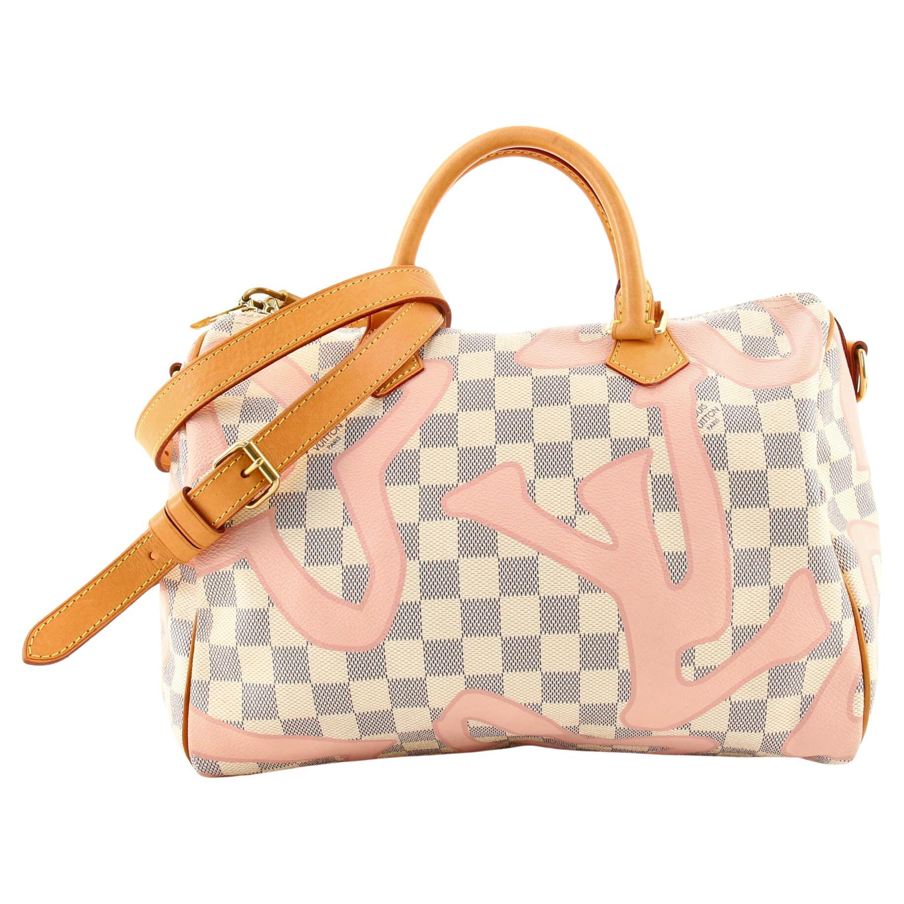 Louis Vuitton Speedy Bandouliere Bag Limited Edition Damier Tahitienne 30