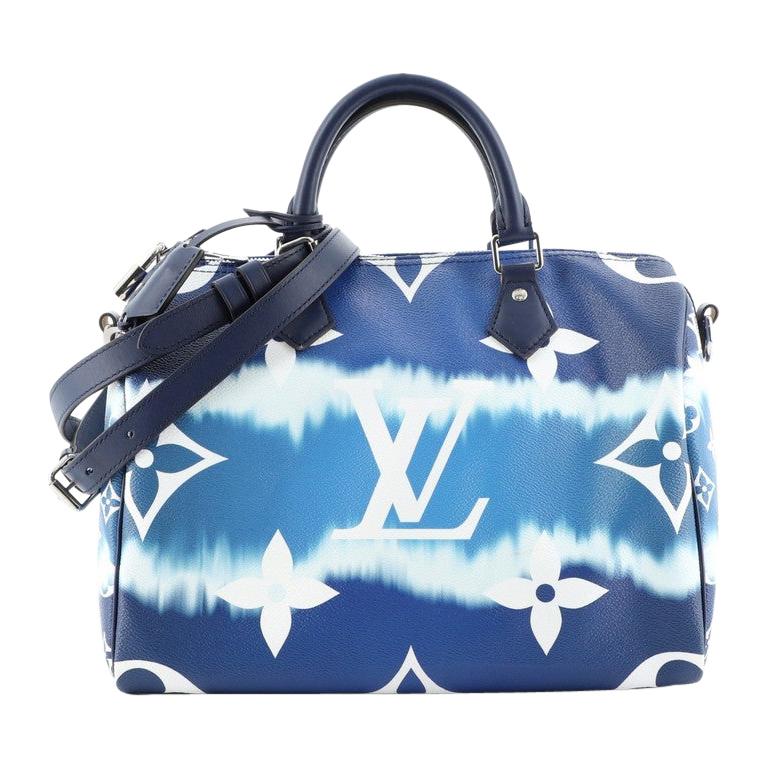 Louis Vuitton Speedy Bandouliere Bag Limited Edition Escale Monogram Gian