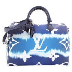 Louis Vuitton Speedy Bandouliere Bag Limited Edition Escale Monogram Giant 30