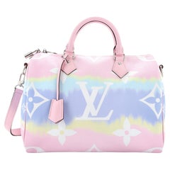Louis Vuitton Cosmetic Pouch LV Escale Pastel in Coated Canvas/Cowhide  Leather with Silver-tone - US
