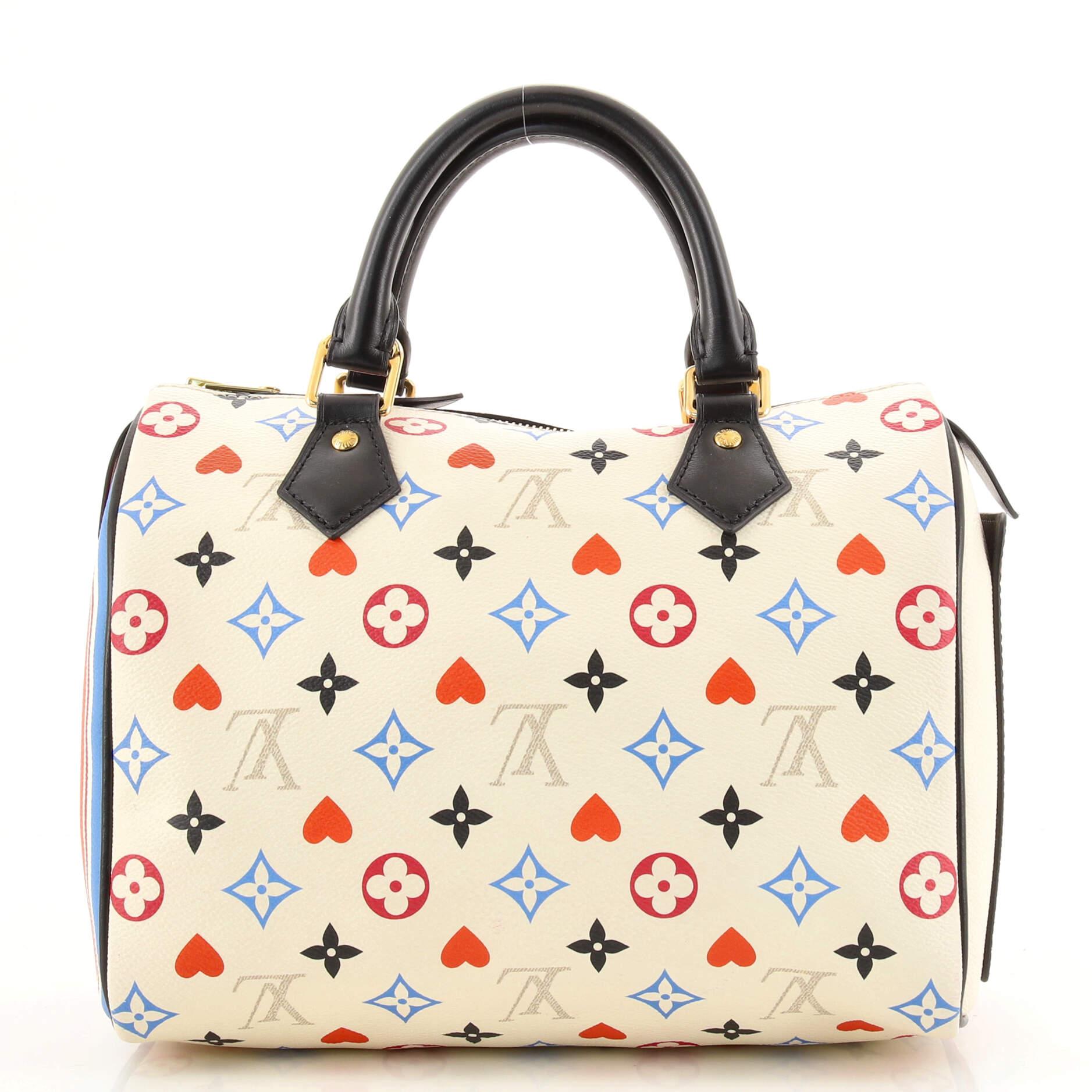 multi color lv bag