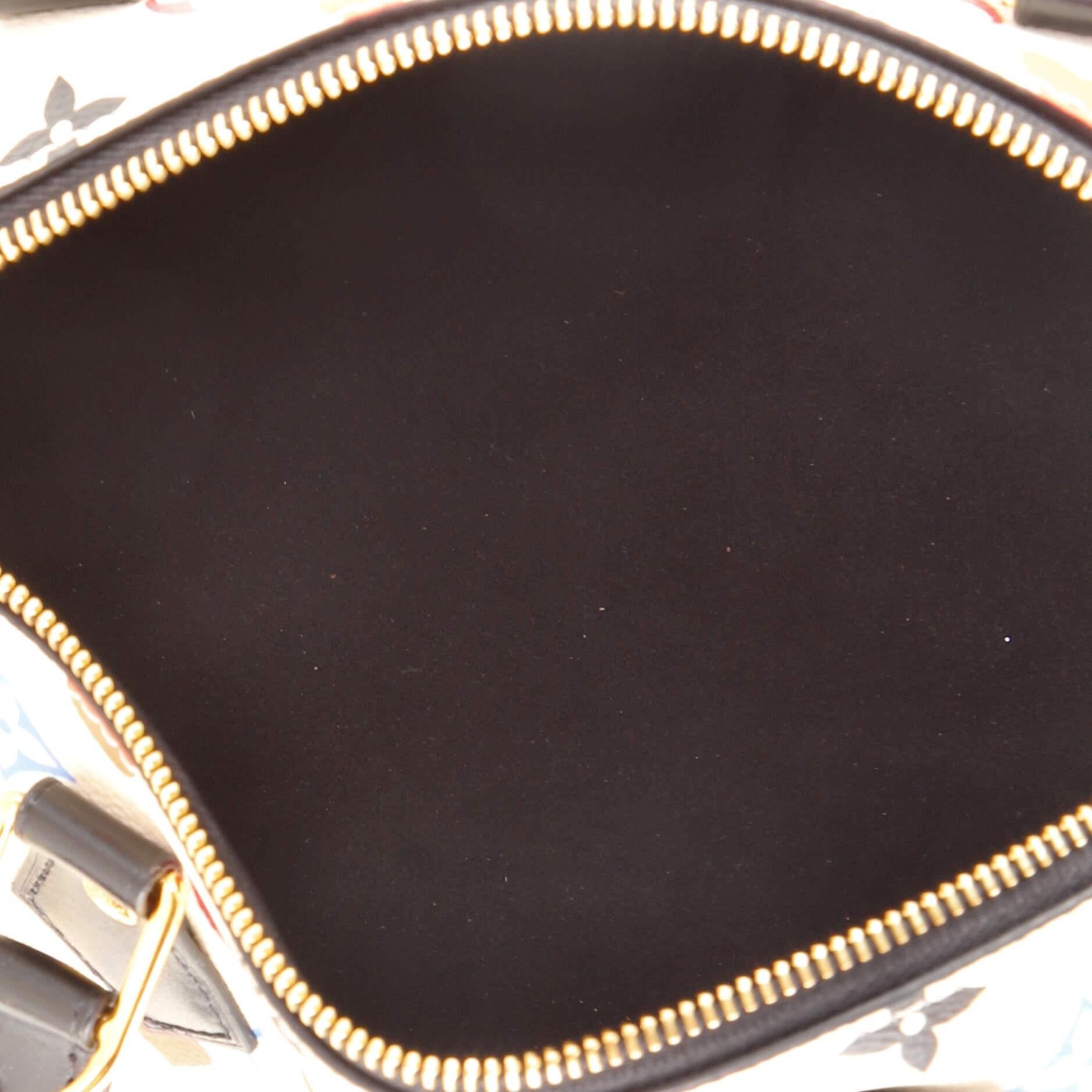Louis Vuitton Speedy Bandouliere Bag Limited Edition Game On Multicolor In Good Condition In NY, NY