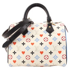 Louis Vuitton Speedy Bandouliere Bag Limited Edition Game On Multicolor 