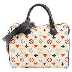 Louis Vuitton Speedy Bandouliere Bag Limited Edition Game On Multicolor