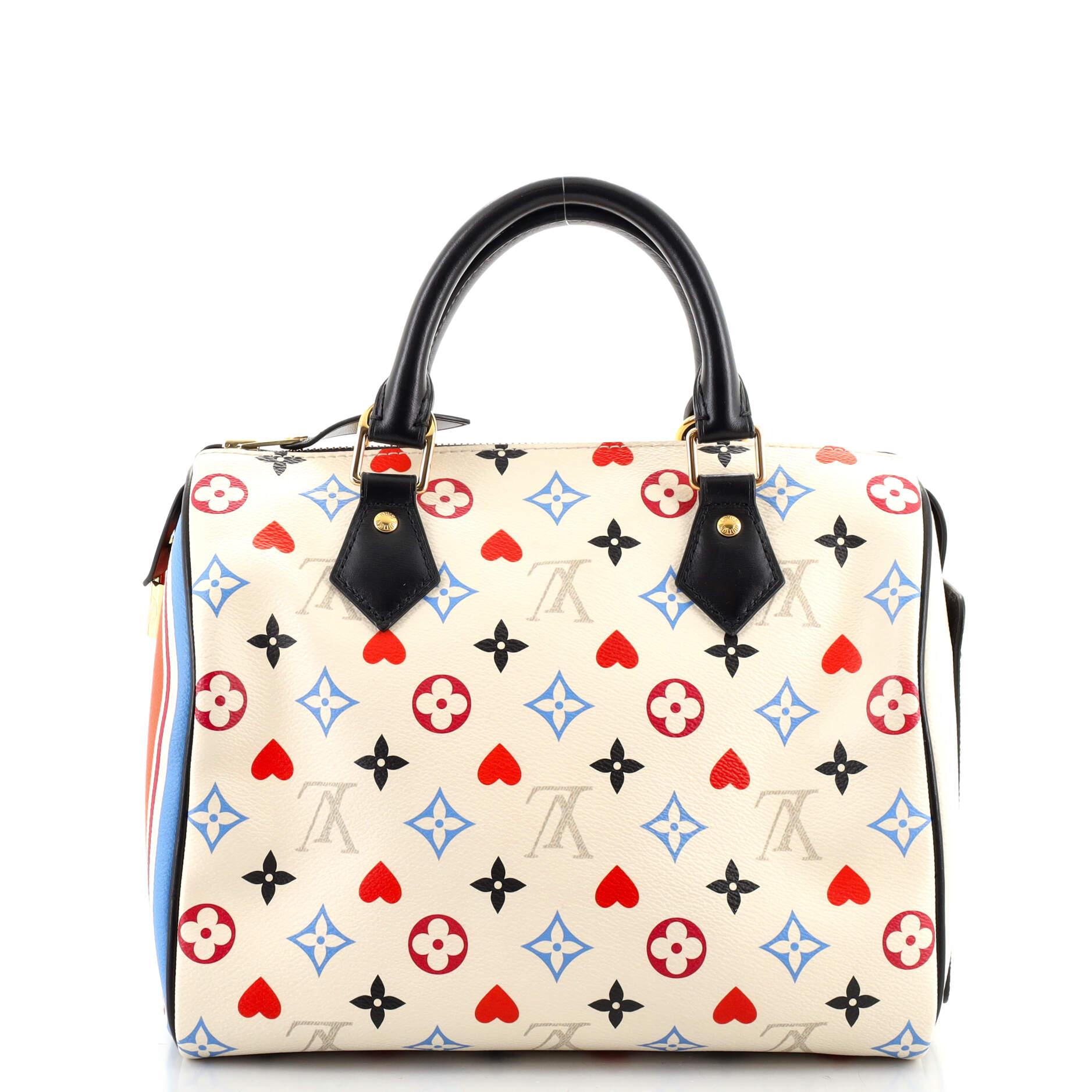 Louis Vuitton Speedy Bandouliere Tasche Limited Edition Spiel auf Multicolor M für Damen oder Herren