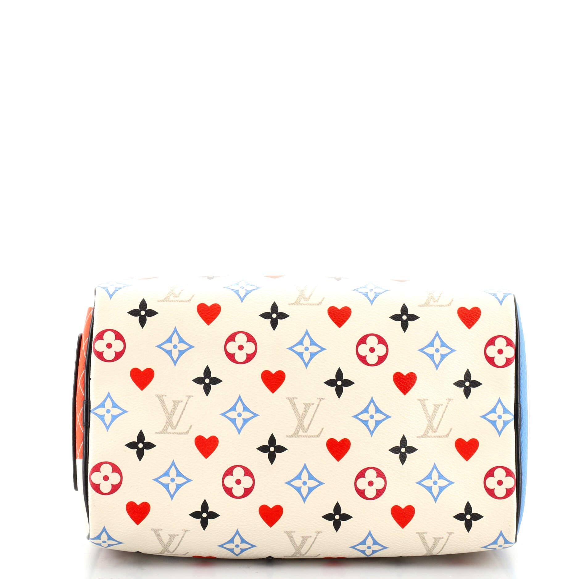 Louis Vuitton Speedy Bandouliere Tasche Limited Edition Spiel auf Multicolor M 1
