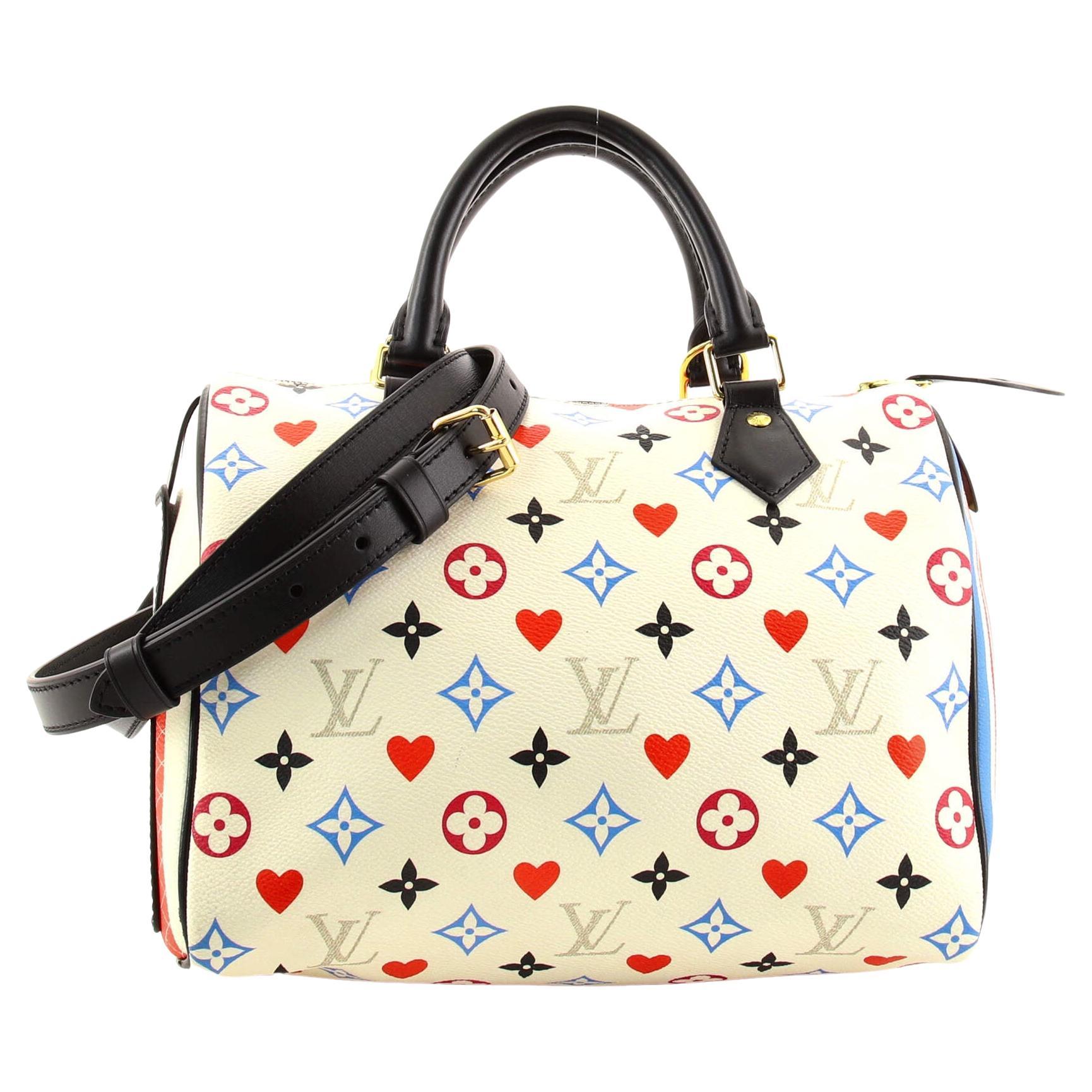 Louis Vuitton Speedy Bandouliere Bag Limited Edition Game On Multicolor M  at 1stDibs